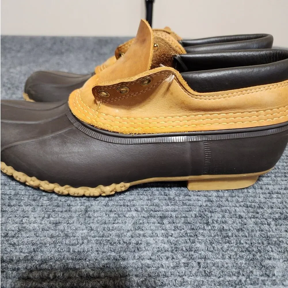L. L. Bean Mens Size 10M Brown and Tan 
